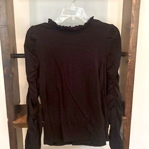 Maeve Anthropologie mock neck top